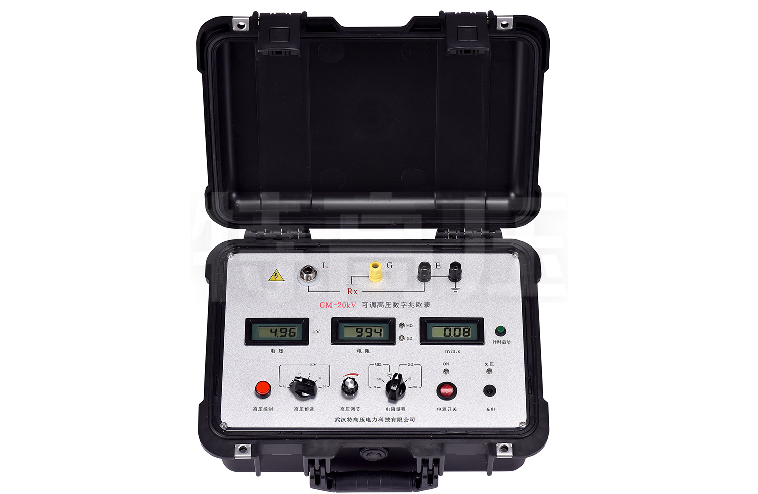 GM-20kV 可調高壓數字兆歐表